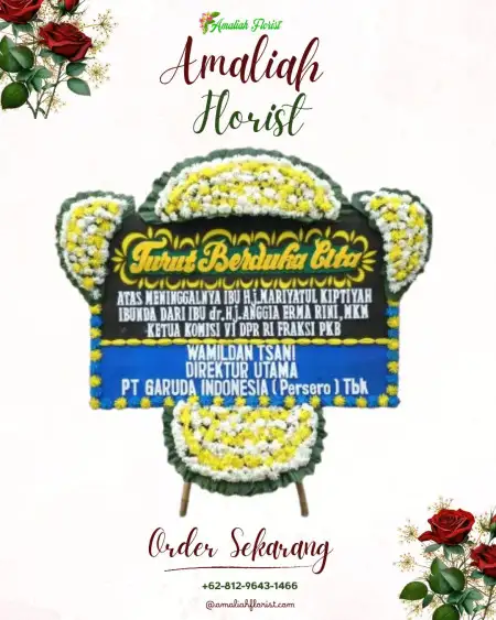 Papan Bunga Duka Blederan